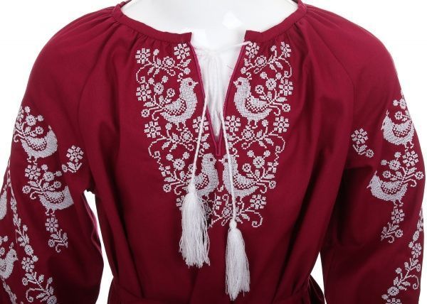 Сукня Едельвіка 140 червоний 166-19/00 