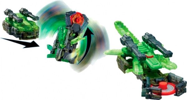 Автомобиль Screechers Wild трансформер Крокшок L 2