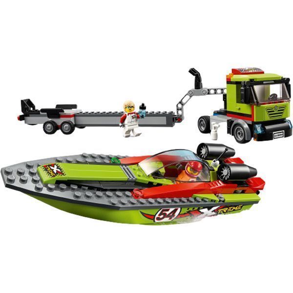 Конструктор LEGO City Перевозчик гоночного катера 60254