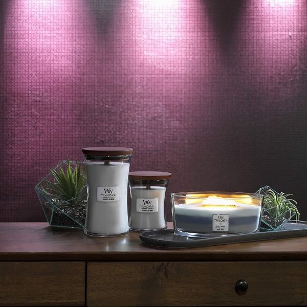 Свеча ароматическая Woodwick Medium Warm Wool 275 г 