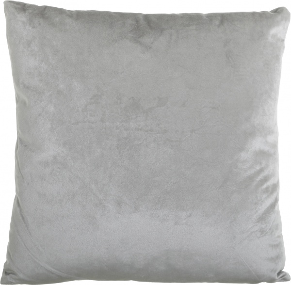 Подушка KM Мрамор 100% полиэстер 45x45 см светло-серый 