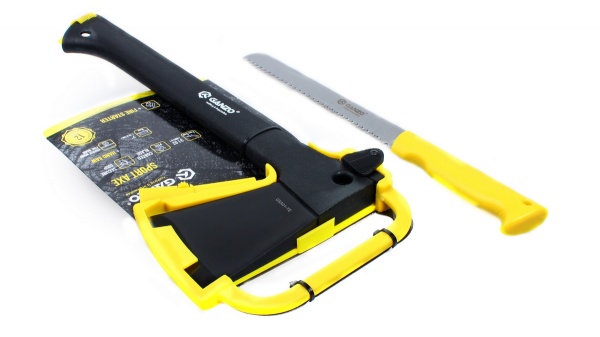 Топор Ganzo + пила и кресало GSA01-YE