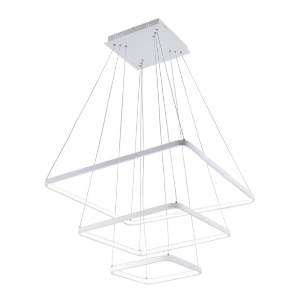 Світильник світлодіодний LightMaster CE2130 DA VINCI квадрат з пультом 160 Вт білий 3000-6500 К