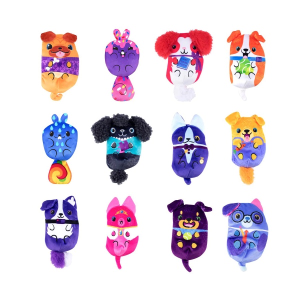 Мягкая игрушка Cats Vs Pickles Dogs vs Squirls Собачки и белочки 10 см в ассортименте V2001-36