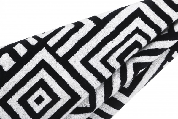 Полотенце Rombo 70x140 см черный 