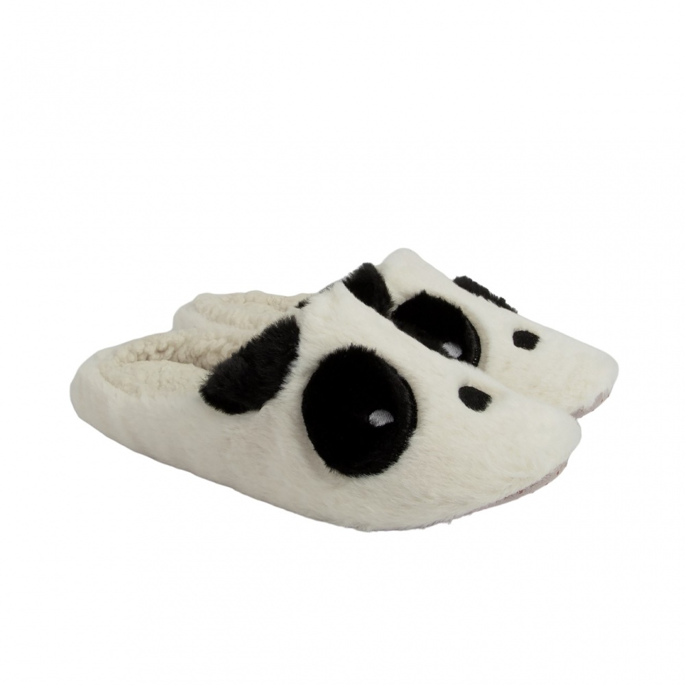 Капці домашні Twins Animals panda р.40 білий із чорним