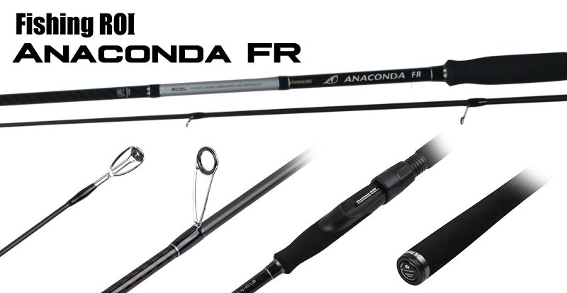 Спінінгове вудлище Fishing ROI ANACONDA 2,40м (802L) 3-15gr
