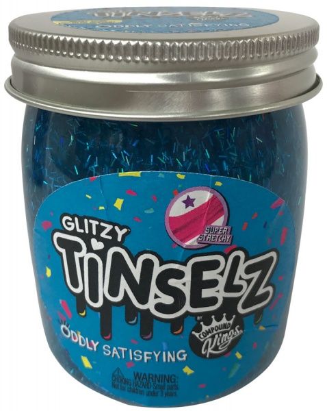 Ароматний слиз-лизун Compound Kings Slime Glitzy Tinselz Малина 300189-7