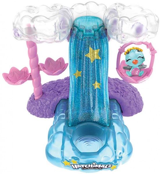Игровой набор Spin Master со световыми эффектами Сияющий водопад Hatchimals 