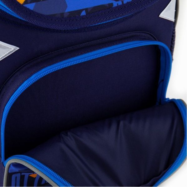 Рюкзак школьный GoPack Education каркасный 5001-15 Shark 44601