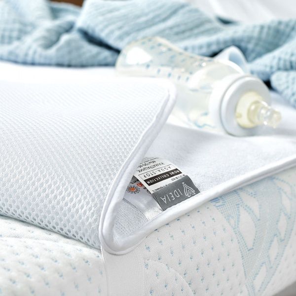 Наматрасник IDEIA детский Aqua Stop 3D c сеткой 60x120 см 