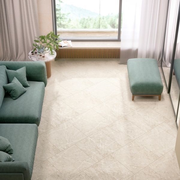 Плитка INTER GRES Reliable бежевий світлий 60x60 03 021 