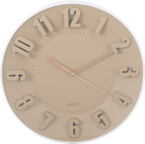 Часы настенные Convex Timing 3172-Beige
