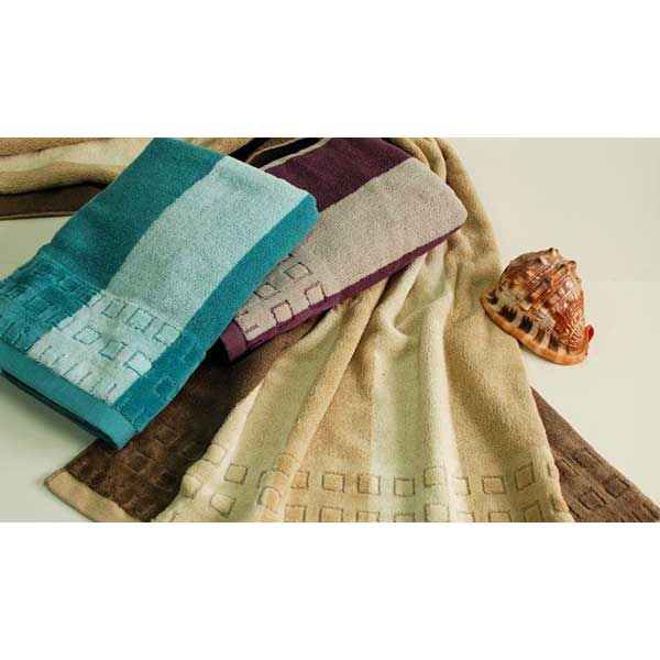 Полотенце Lorenzzo Night голубое 70x140 см