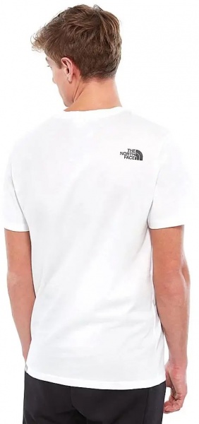 Футболка THE NORTH FACE M S/S EASY TEE NF0A2TX3FN41 р.2XL білий