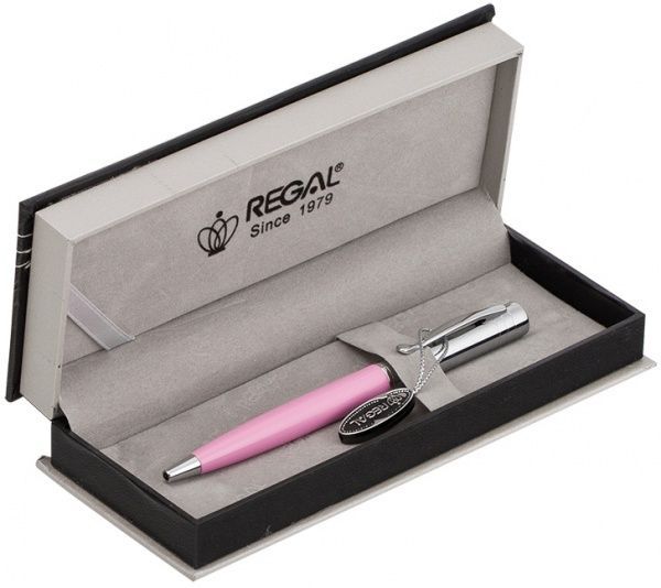 Ручка кулькова REGAL R2456210.P.B рожева 