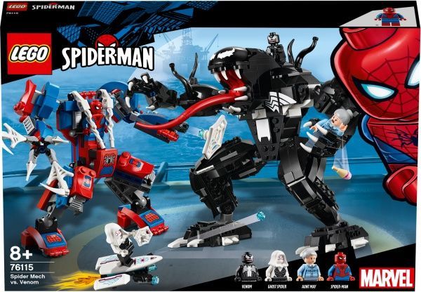 Конструктор LEGO Super Heroes Marvel Людина-Павук проти Венома 76115