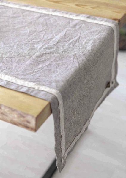 Дорожка (раннер) Hygge Marron 40x140 см серо-коричневый Прованс 