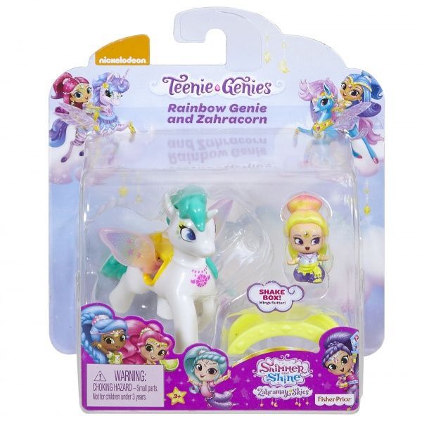 Фигурка Shimmer and Shine Маленький джинн и единорог 