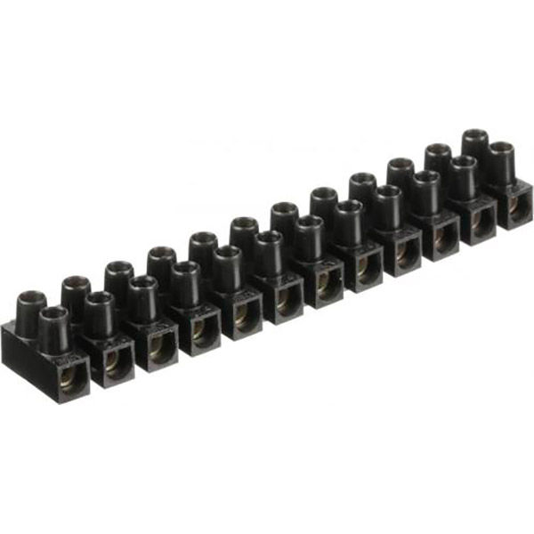 Колодка клемна Expert Power 16 A 12 кв.мм чорний