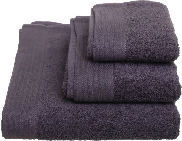 Полотенце махровое ОЕ 70x140 см темно-серый UP! (Underprice) 