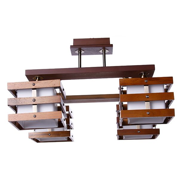 Люстра Altalusse INL-9215C-04 грецкий орех