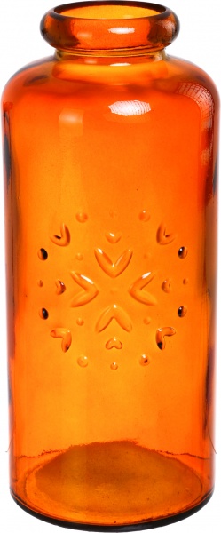 Ваза стеклянная оранжевая ALPINE San Miguel