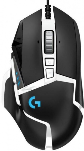 Миша Logitech G502 SE HERO Gaming Mouse black/white (910-005729)