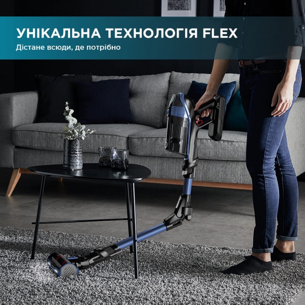 Пылесос аккумуляторный Rowenta RH9990WO X-FORCE FLEX 14.60 black 