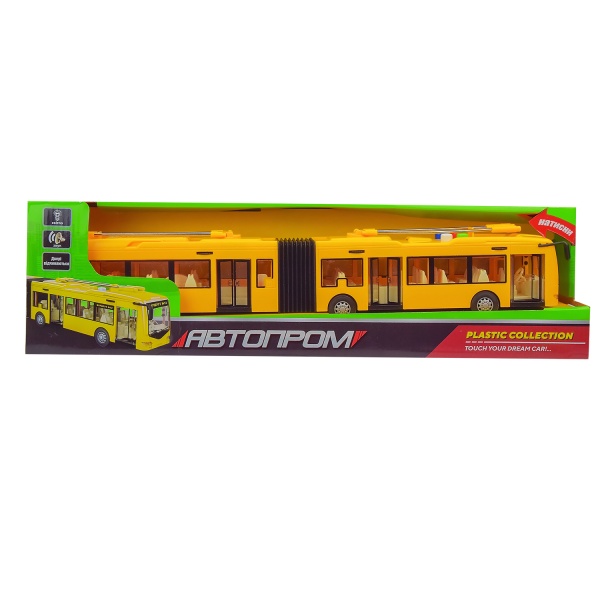 Іграшка Автопром Тролейбус 3 види в асортименті 2904ABCD
