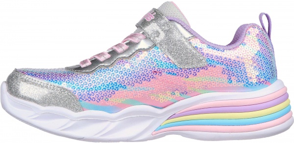 Кроссовки Skechers 302313N SMLT р.US 9 серебристый