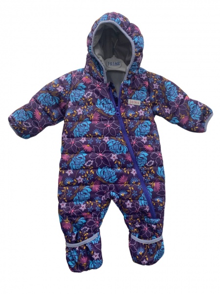 Комбінезон для дівчаток JOIKS Квітка фіолетовий р.62 KGS-28/2 