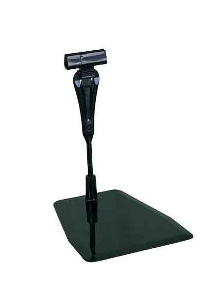 Ценникодержатель для гастрономии черный: подставка игла 100 мм держатель ценника 5 шт. 