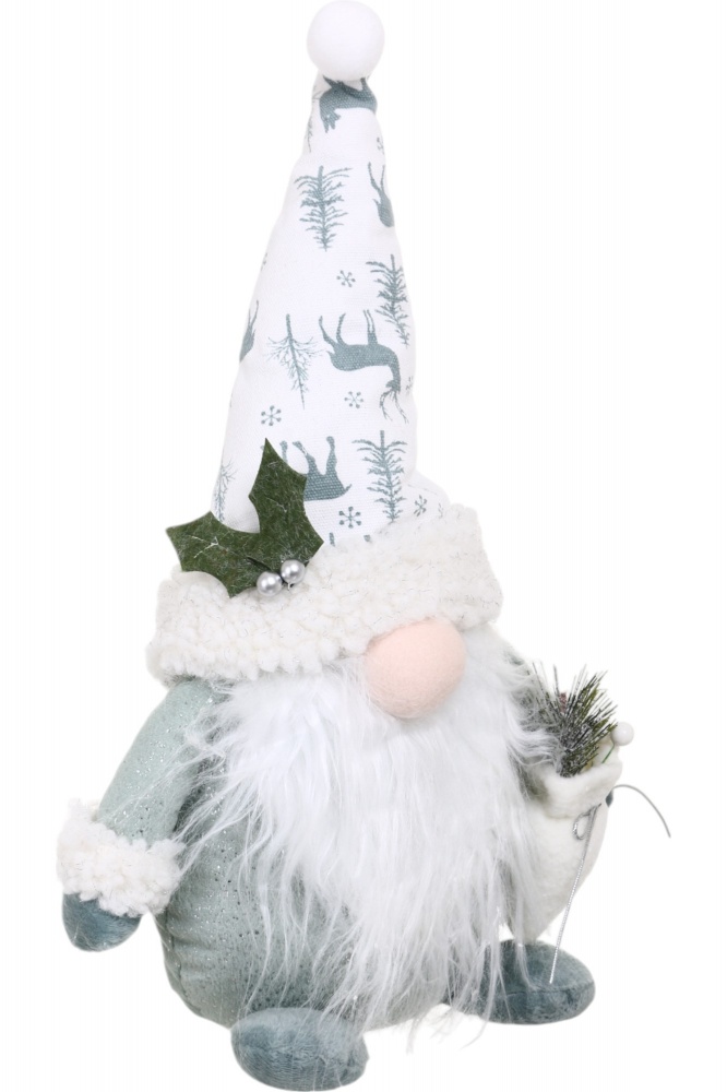 Декорація новорічна Гном що сидить AZ230244A 30 см