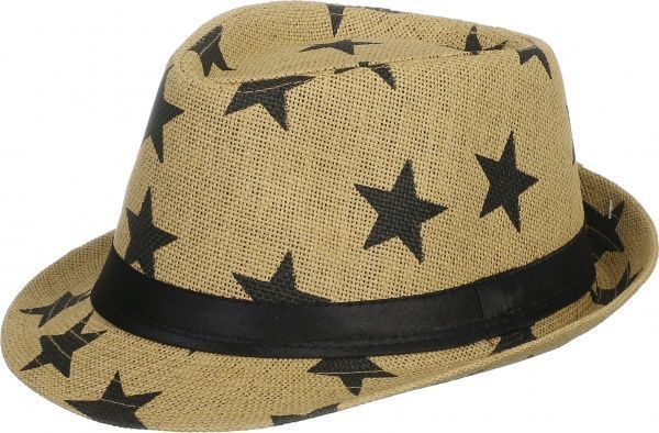 Шляпа Stars one size бежевый