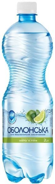 Безалкогольный напиток Оболонь со вкусом лайма и мяты 0,5 л (4820029431830) 