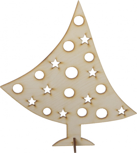 Елочная игрушка Елка 6447 23.5 см  