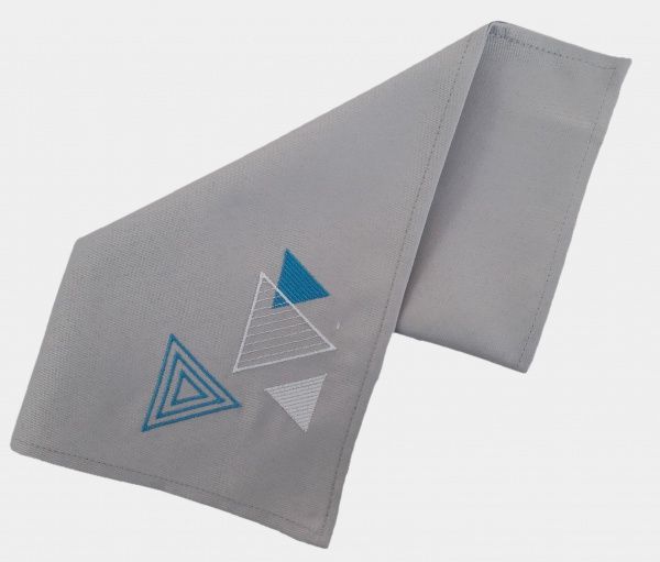 Комплект серветок Едельвіка Геометрія 217-19/00 2 шт. 33x33 см сірий 