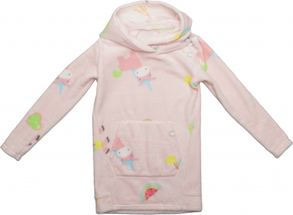 Туника для девочки Фламинго р.116 розовый с рисунком 881-910 