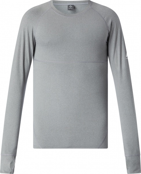 Футболка с длинным рукавом McKinley Dustin ux 294533-906911 р.XL светло-серый меланж