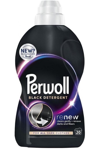 Гель для машинного та ручного прання Perwoll для чорних та темних речей 1 л