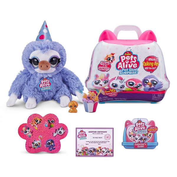 Інтерактивний ігровий набір Pets & Robo Alive Pet Shop Surprise Улюбленець-Повторюшка 9523