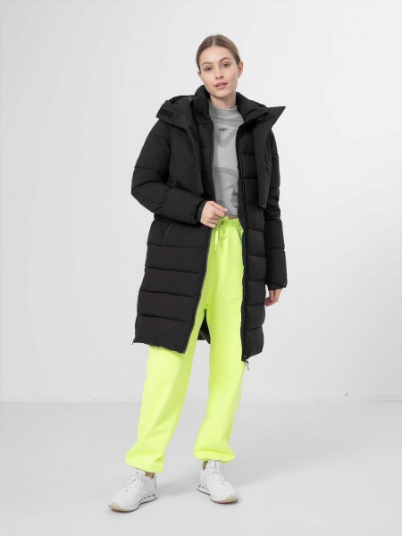 Пальто 4F WOJACKET KUDP008 H4Z22-KUDP008-20S р.XS чорний