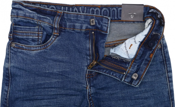 Джинсы NWM р.152 голубой U44287-1 