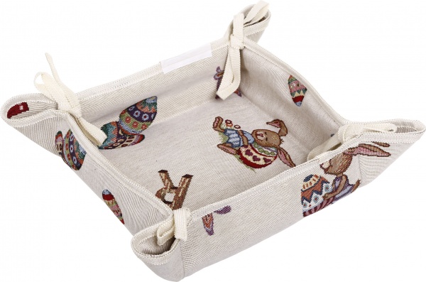 Хлібничка гобеленова Limaso KH0067 20x20 см різнокольоровий 