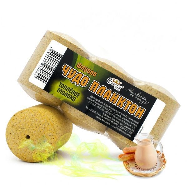 Технопланктон Corona Fishing Флуоро 180 г молоко