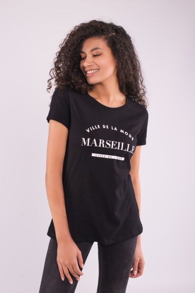 Футболка Avecs AV-30304/1 46 чорний