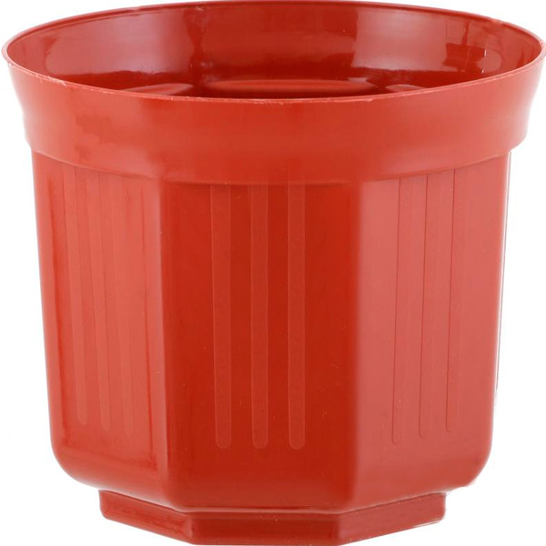 Горшок цветочный Тарлев Октава O11/1 терракотовый