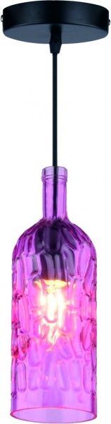 Підвіс Arte Lamp 1x40 Вт E14 фіолетовий 