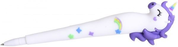 Ручка шариковая Единорог фиолетовый 2252521155013 